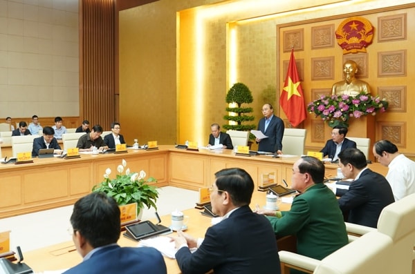Quang cảnh cuộc họp. Ảnh: VGP