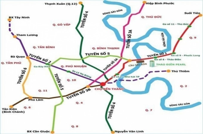 Theo UBND TPHCM, tuyến metro số 2 được điều chỉnh tổng mức đầu tư và thời gian hoàn thành dự án lùi đến năm 2026, nên dự án này phải điều chỉnh theo cho phù hợp.