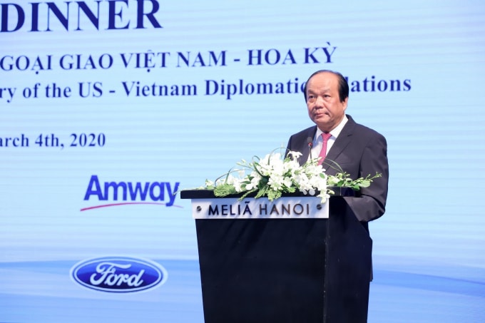 Bộ trưởng, Chủ nhiệm Văn phòng Chính phủ Mai Tiến Dũng phát biểu tại sự kiện.