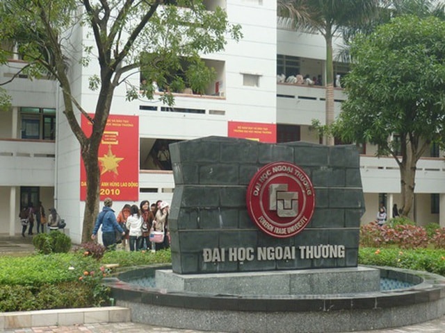 Trường Đại học Ngoại thương Hà Nội. Ảnh: IT