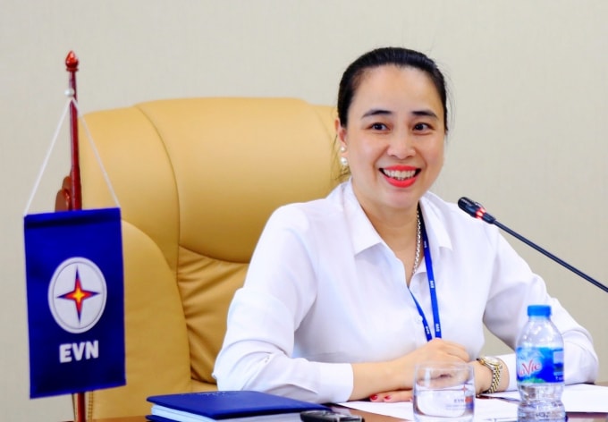 Tổng Giám đốc Tổng Công ty Điện lực miền Bắc Đỗ Nguyệt Ánh – “nữ tướng” đầu tiên của ngành Điện.