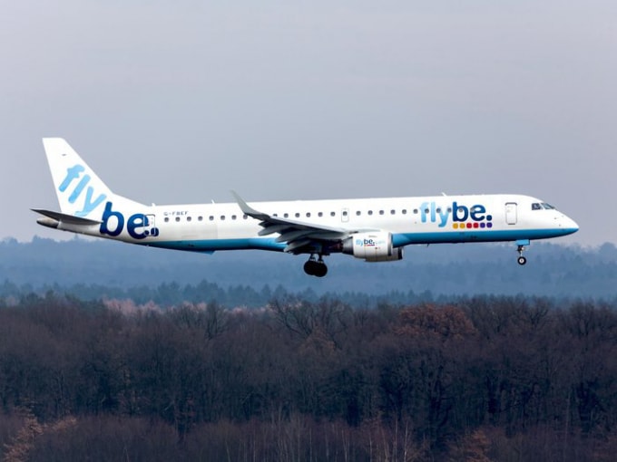 Hãng hàng không khu vực Flybe của Anh đã tuyên bố phá sản, trở thành nạn nhân đầu tiên trước sự giảm sút nhu cầu đi lại do dịch cúm virus corona gây ra. Ảnh: ShutterStocks