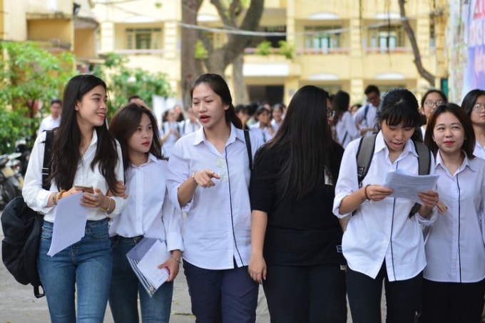 Hà Nội tiếp tục cho học sinh THPT nghỉ thêm một tuần. Ảnh TL.