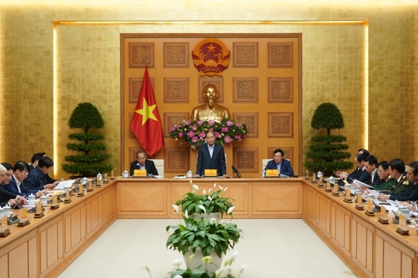 Quang cảnh cuộc họp. Ảnh: VGP