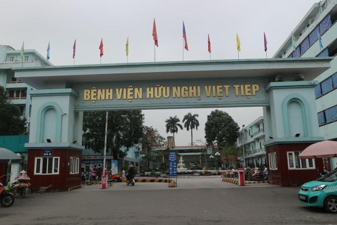 Bệnh viện Hữu Nghị Việt Tiệp- Nơi ông N.KH.T và ông V.H.S đang được cách ly đặc biệt để theo dõi sức khỏe