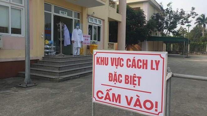 Trung tâm cách ly chống dịch Covid-19 tỉnh Quảng Trị thuộc Bệnh viện chuyên khoa Lao và bệnh Phổi tỉnh Quảng Trị. Ảnh: NGUYỄN PHÚC