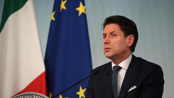 Thủ tướng Italy Giuseppe Conte. Ảnh: Reteurs.