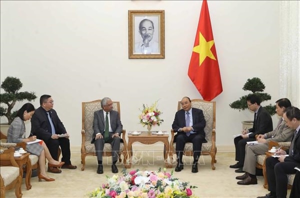 Quang cảnh buổi tiếp. Ảnh: TTXVN
