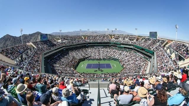 Giải quần vợt Indian Wells 2020 bị hoãn vì lo ngại dịch Covid-19. Ảnh: Eurosport