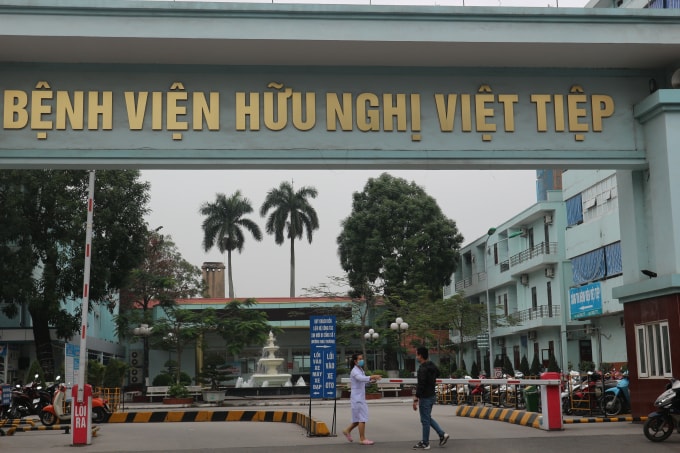 Bệnh viện Hữu nghị Việt Tiệp- Một trong những địa điểm thực hiện việc cách ly tại Hải Phòng