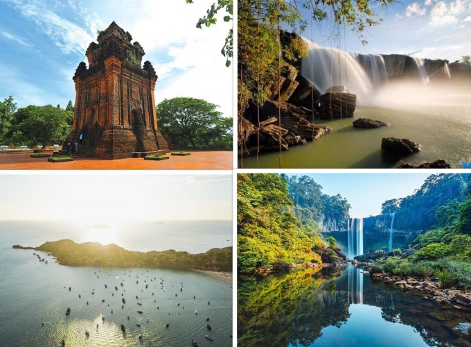 Bình Định, Phú Yên, Gia Lai, Đắk Lắk là những địa phương đầu tiên tham gia chương trình kích cầu du lịch.