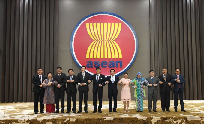 ASEAN và Nhật Bản khẳng định cam kết tăng cường hơn nữa quan hệ Đối tác chiến lược ASEAN-Nhật Bản. Ảnh: BNG
