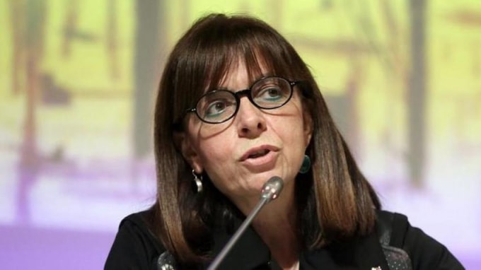 Bà Aikaterini Sakellaropoulou