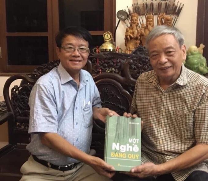 Nhà báo Huỳnh Dũng Nhân và tác giả