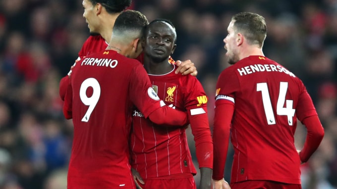Liverpool đang là đội dẫn đầu bảng xếp hạng. Ảnh: TL