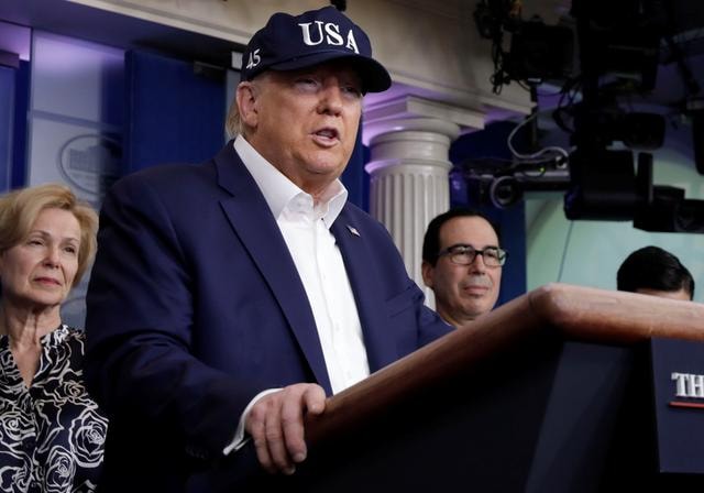 Tổng thống Mỹ Donald Trump. Ảnh: Reuters