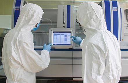 CDC Quảng Ninh đủ điều kiện xét nghiệm vi rút Covid-19. Ảnh: Thu Hoài