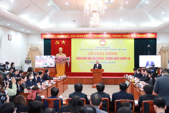 Thủ tướng Chính Phủ Nguyễn Xuân Phúc phát biểu tại buổi Lễ.