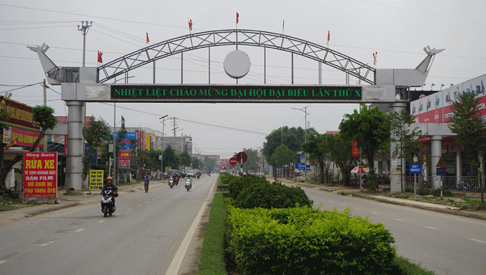 Yên Định là huyện nông thôn mới đầu tiên của khu vực Bắc Miền Trung