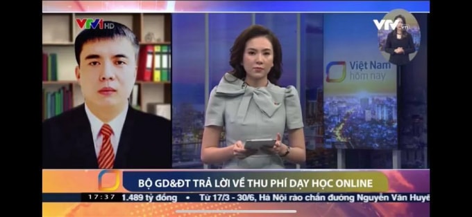 VTV thay đổi cách thức phỏng vấn. (Ảnh: Kim Hải)