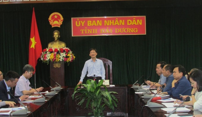 UBND tỉnh Hải Dương- Họp Ban chỉ đạo phòng chống dịch bệnh Covid-019(nguồn: Cổng thông tin điện tử Hải Dương)
