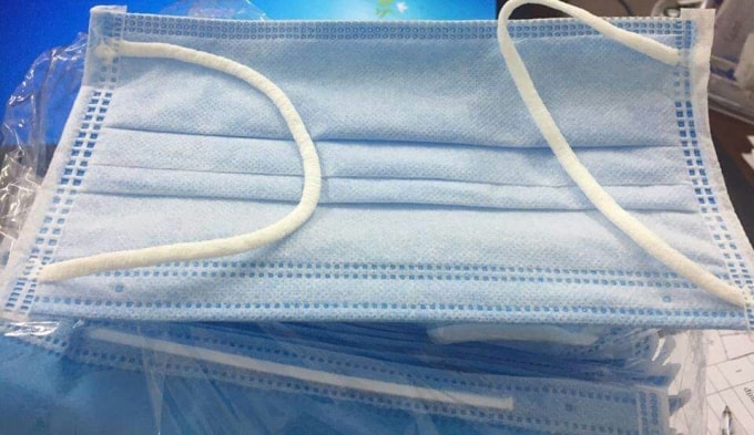 Công ty Khang Việt không công bố tiêu chuẩn áp dụng theo quy định trong sản xuất và sản xuất khẩu trang có nhãn không ghi đủ nội dung thông số kỹ thuật, tháng sản xuất, hạn sử dụng... (hình minh họa).