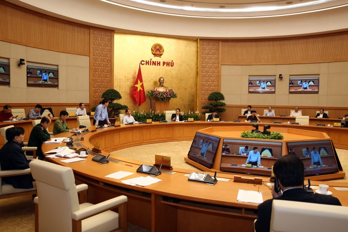 Quang cảnh cuộc họp. Ảnh: VGP