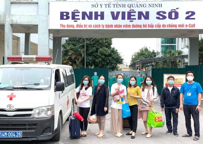 Bệnh viện số 2 là cơ sở điều trị bệnh nhân nhiễm SARS-Cov-2 và cách ly những trường hợp liên quan theo quy định. Ảnh: Thế Thiêm