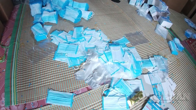 Toàn bộ khẩu trang của công ty Quốc bảo sản xuất không có chức năng kháng khuẩn, nhưng lại đóng gói vào bao bì ghi kháng khuẩn, có dấu hiệu lừa người tiêu dùng, trục lợi trong đợt dịch Covid-19