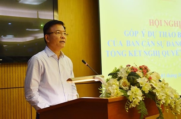 Bộ trưởng Bộ Tư pháp Lê Thành Long. Ảnh: TL