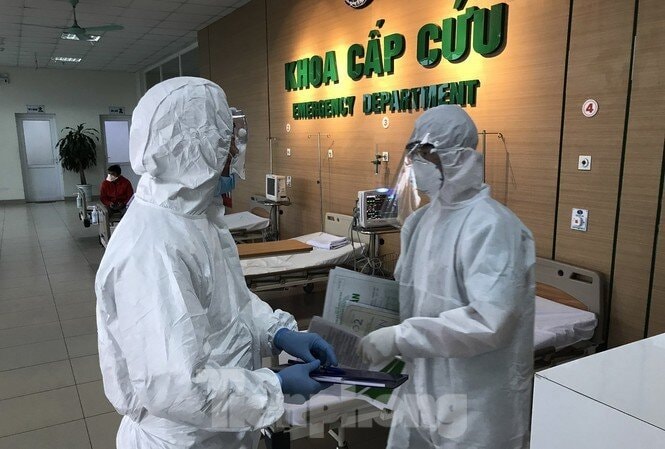 Bộ Y tế vừa công bố thêm 7 ca Covid-19, nâng tổng số ca lên 141. Ảnh minh họa.