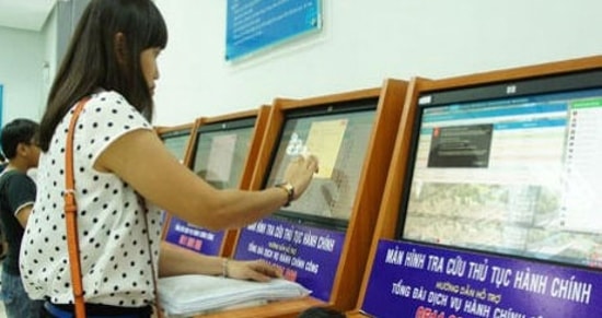 Năm 2020 sẽ có 65 dịch vụ công được tích hợp, cung cấp trên Cổng dịch vụ công Quốc gia. Ảnh minh họa