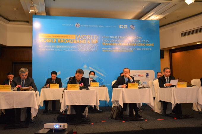 Lễ trao giải thưởng Băng thông rộng & ISP tiêu biểu năm 2020.