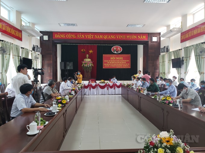 Toàn cảnh Hội nghị bàn giao.