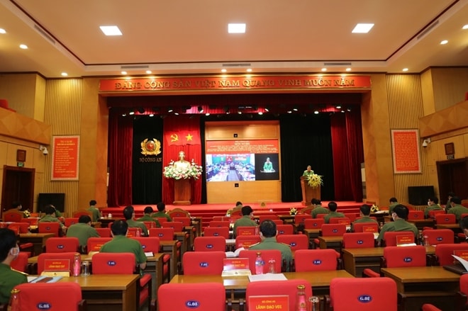 Toàn cảnh Hội nghị. Ảnh: BCA.