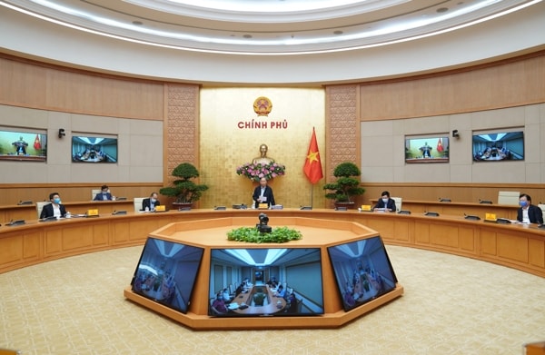 Quang cảnh cuộc họp. Ảnh: VGP