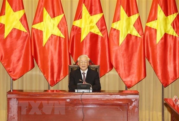 Tổng Bí thư, Chủ tịch nước Nguyễn Phú Trọng. (Ảnh: Trí Dũng/TTXVN)