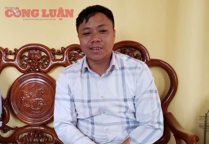 Ông Nguyễn Văn Liên - Phó Chủ tịch UBND xã Kim Định