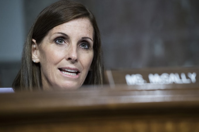 Thượng nghị sĩ đảng Cộng Hòa Martha McSally. Ảnh: American Independent
