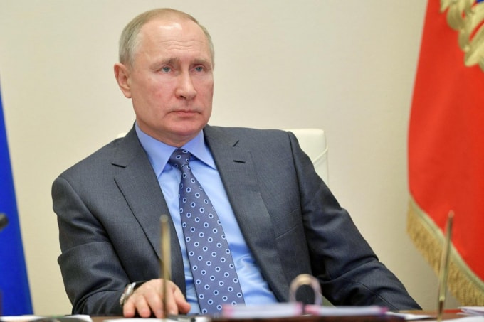 Tổng thống Nga Vladimir Putin. Ảnh: Reuters