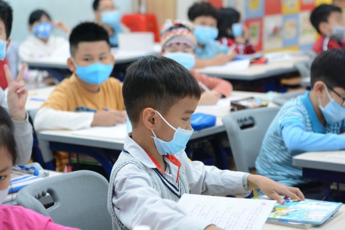 Chương trình tinh giản ở bậc tiểu học được đánh giá là tạo điều kiện cho giáo viên và học sinh tổ chức dạy học (ảnh T.L).