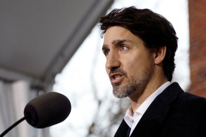 Thủ tướng Canada Justin Trudeau. Ảnh: Reuters