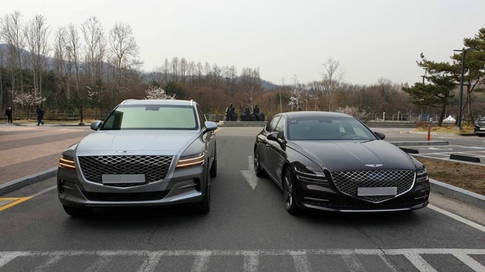 GV80 và G80 với thiết kế mới của Genesis
