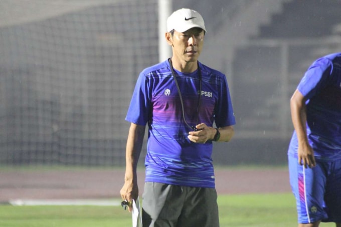 HLV trưởng Indonesia ông Shin Tae Yong. Ảnh: T.L