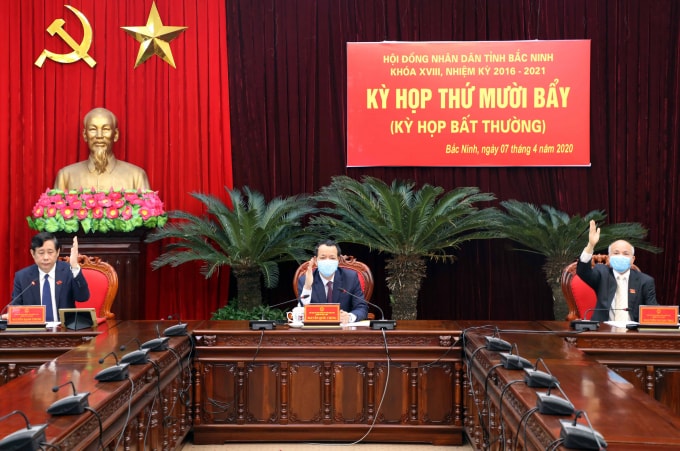 Quang cảnh kỳ họp.