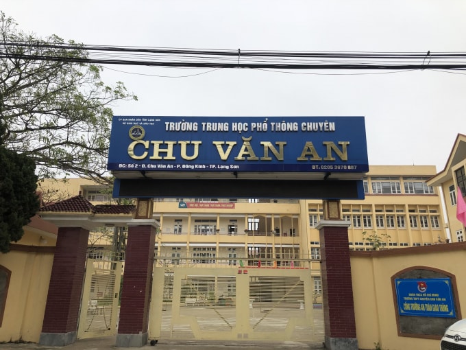 THPT Chuyên Chu Văn An - Tỉnh Lạng Sơn luôn chủ động và bắt kịp việc học trực tuyến. Ảnh: Dương Lâm