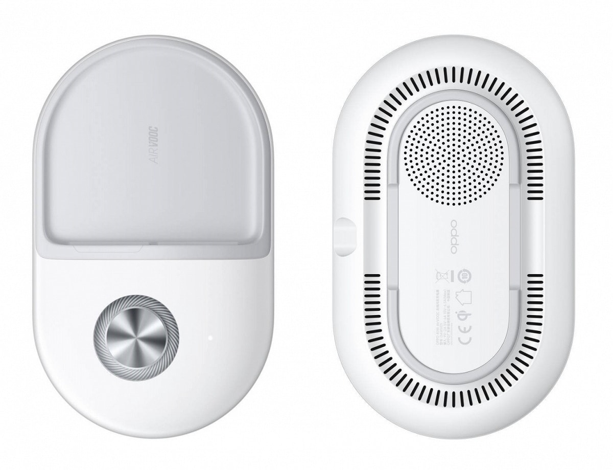 Đế sạc không dây AirVOOC có công suất lên tới 40W.