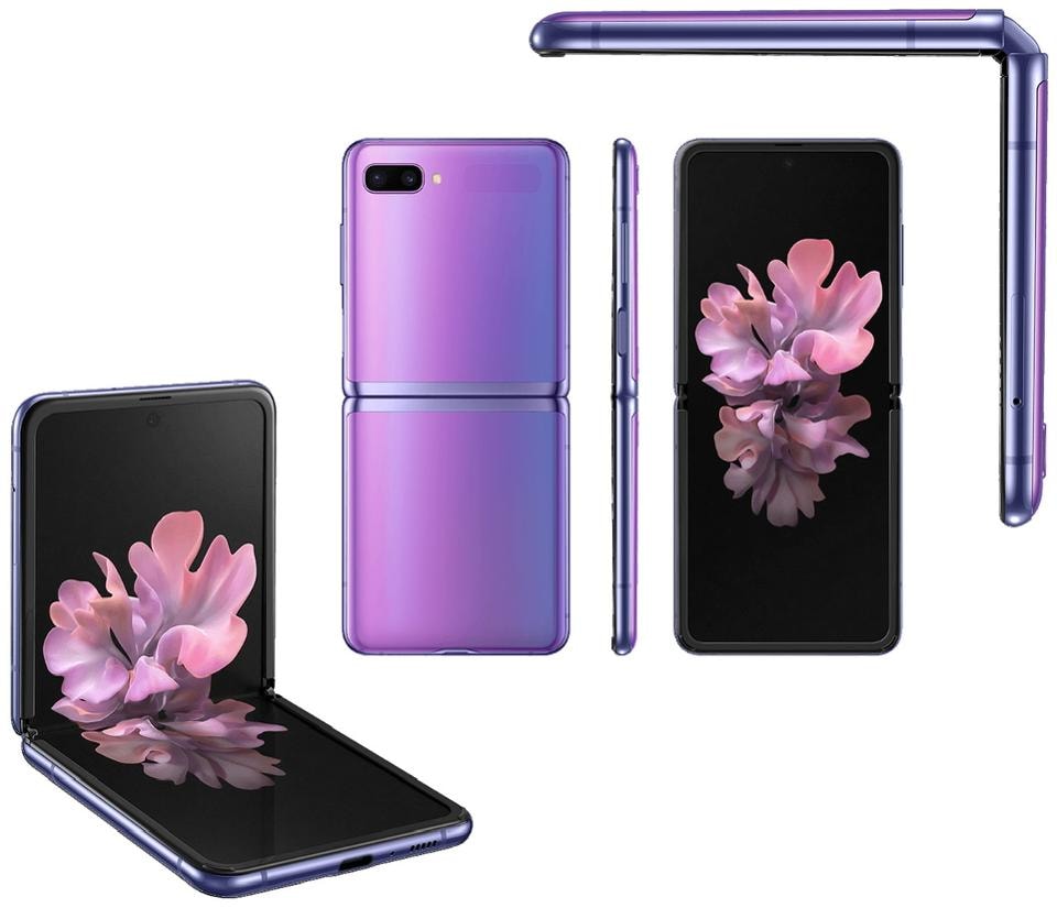 Galaxy Z Flip có thiết kế phù hợp với người dùng nữ. Ảnh: Samsung
