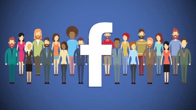 Facebook thể hiện vai trò mạng xã hội vì cộng đồng. Ảnh: Marketingland.