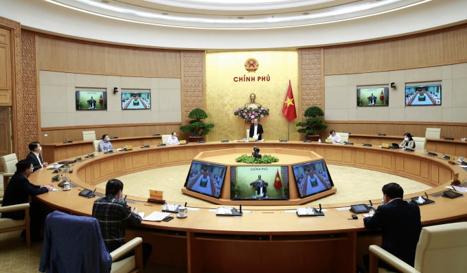 Quang cảnh cuộc họp.